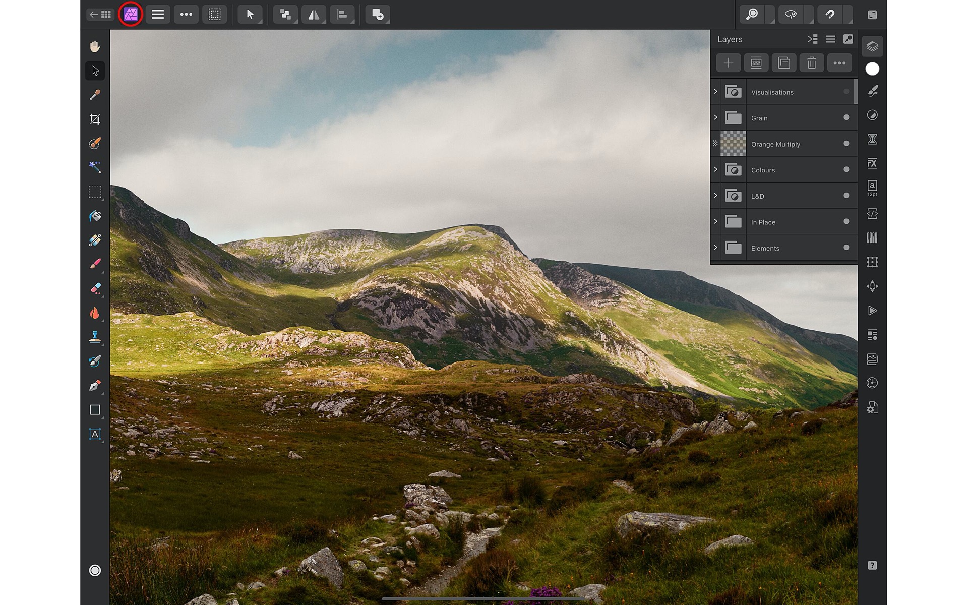 Affinity Photo Persona